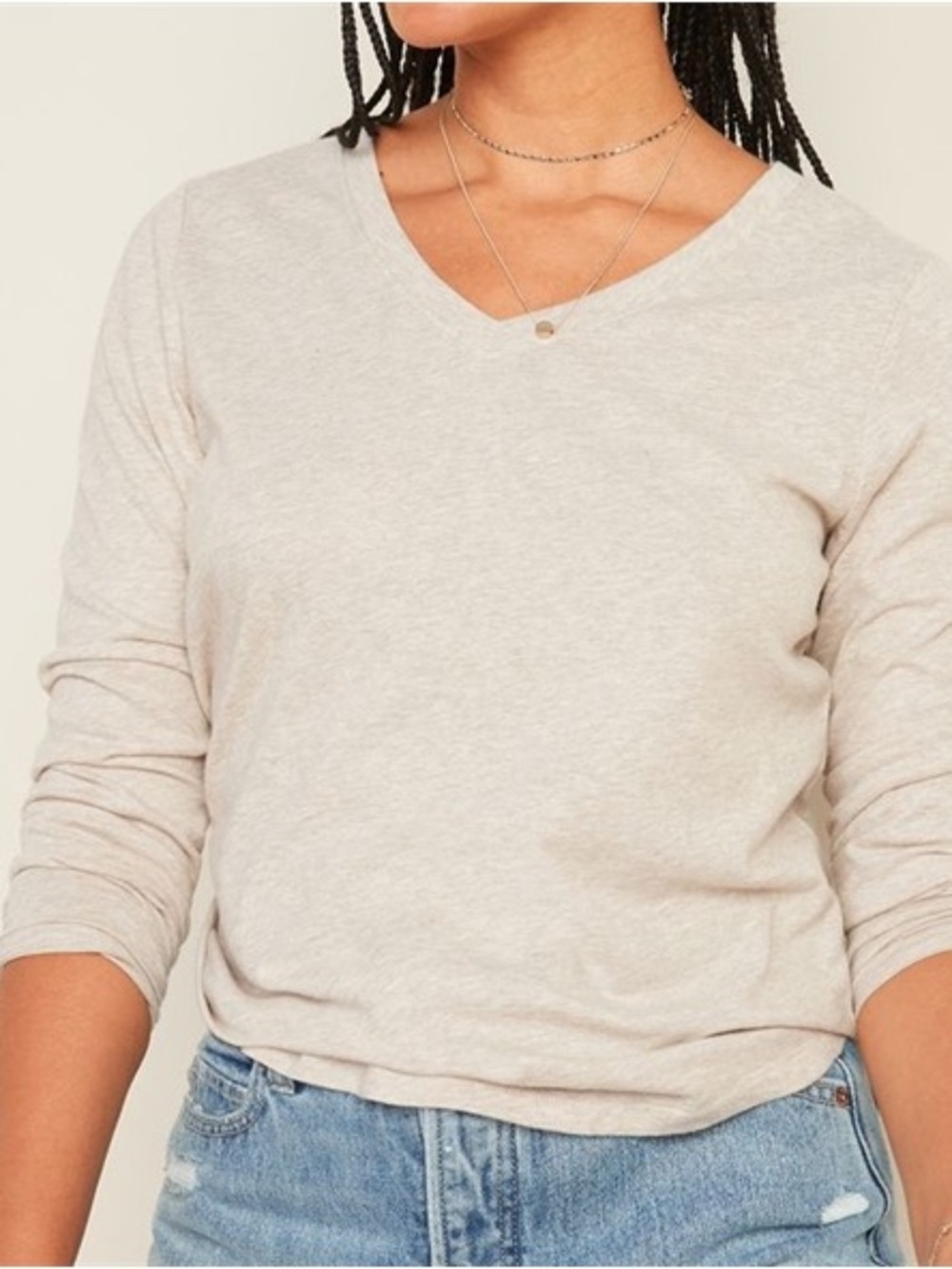 Old Navy EveryWear V-Neck Long Sleeve Tee